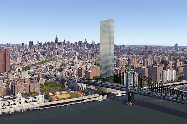 A rendering of 250 South Street, by City Realty